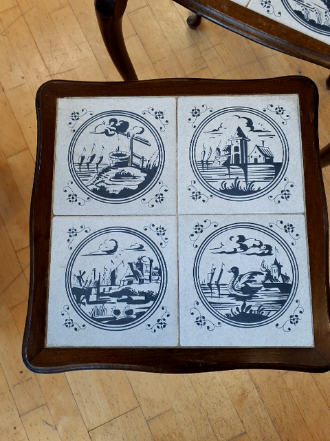 " Nestings tablet " Indskudsbord med kakler